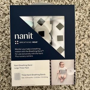 Nanit Breathing Band - 3-12 months (large) - 3 pack